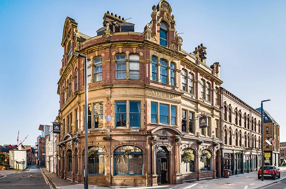 Exterior picture of The Adelphi Pub. So Choir! Leeds venue.